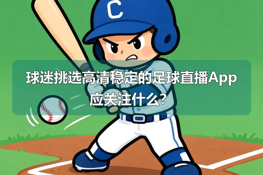 球迷挑选高清稳定的足球直播App应关注什么?